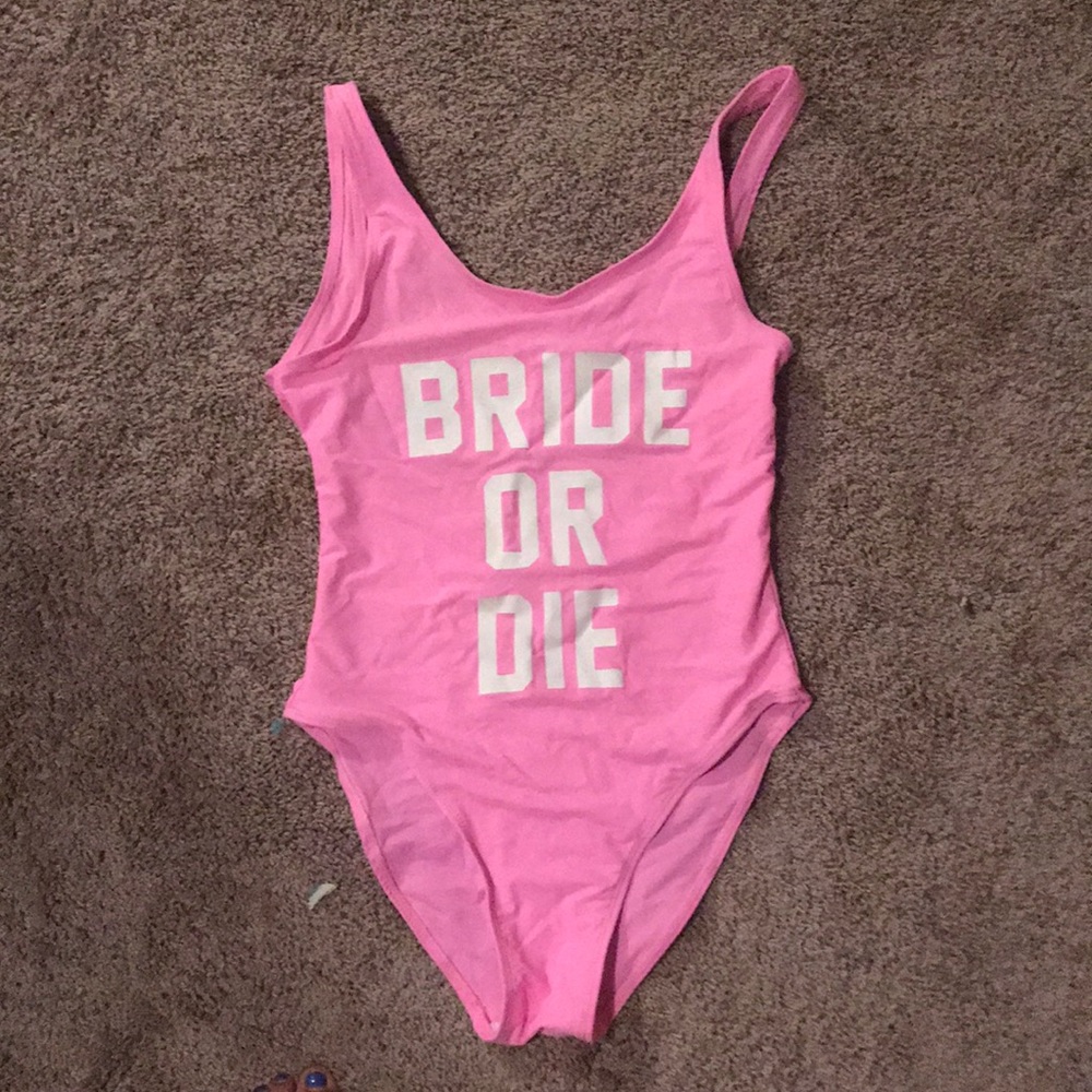 Bride bathing suit!